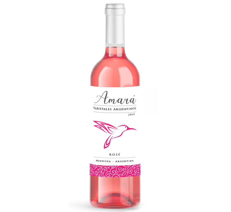 Amará Varietales Argentinos Rosé botella