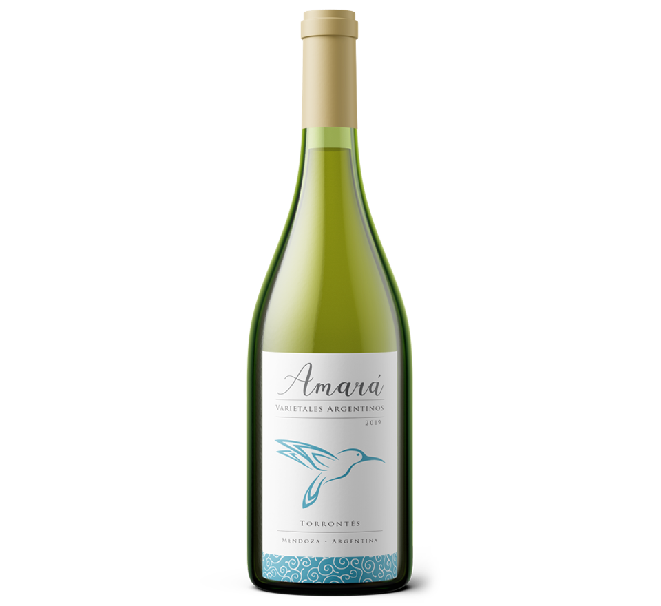 Amará Varietales Argentinos Torrontés botella